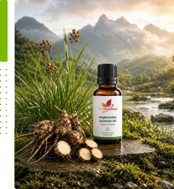 aceite esencial de nagarmotha
