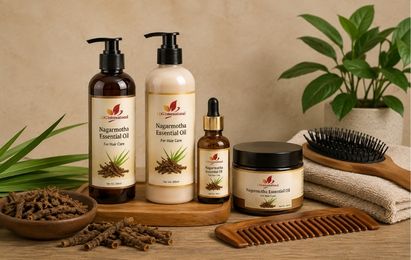 Aceite Esencial de Nagarmotha para cuidado capilar